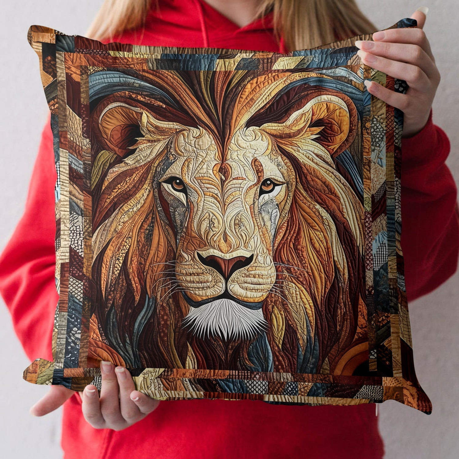 Courageous Native Lion King Quilted Quilted Pillow Case Celebrate Every Morning with Pillow Cases That Feel Like Home Courageous Native Lion King Quilted Quilted Pillow Case Celebrate Every Morning with Pillow Cases That Feel Like Home