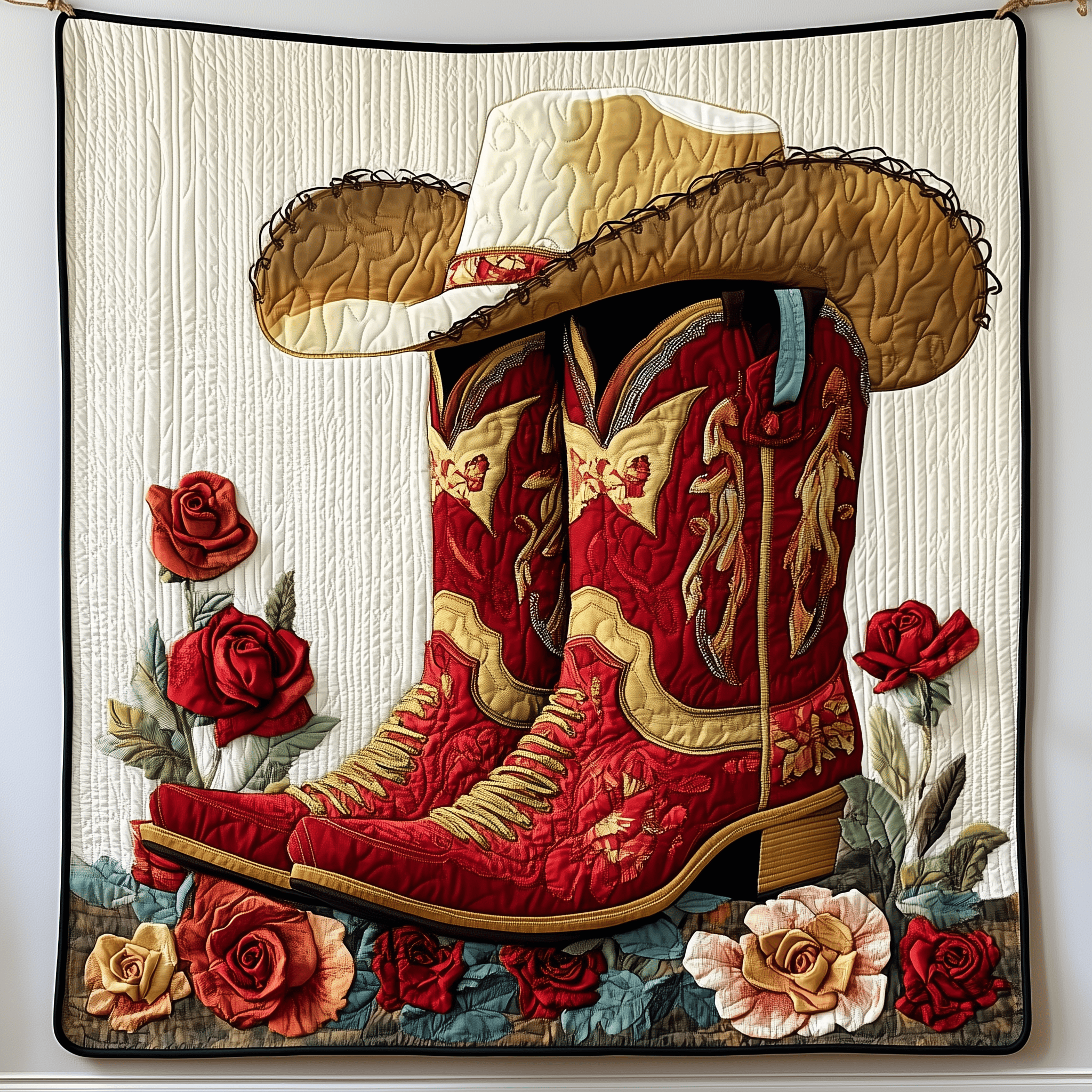 Cowboy Boots Quilted Blanket Feel the Joy of Togetherness with Our Cozy Blanket Cowboy Boots Quilted Blanket Feel the Joy of Togetherness with Our Cozy Blanket