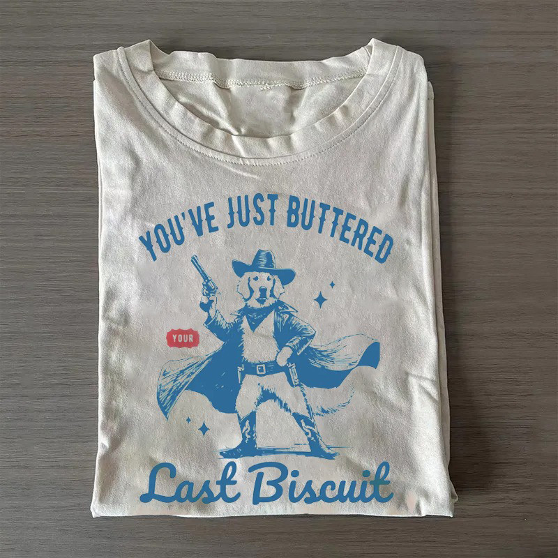 Cowboy Golden Retriever T-Shirt You'Ve Just Buttered Last Biscuit T-Shirt Gifts For New Dads Cowboy Golden Retriever T-Shirt You'Ve Just Buttered Last Biscuit T-Shirt Gifts For New Dads