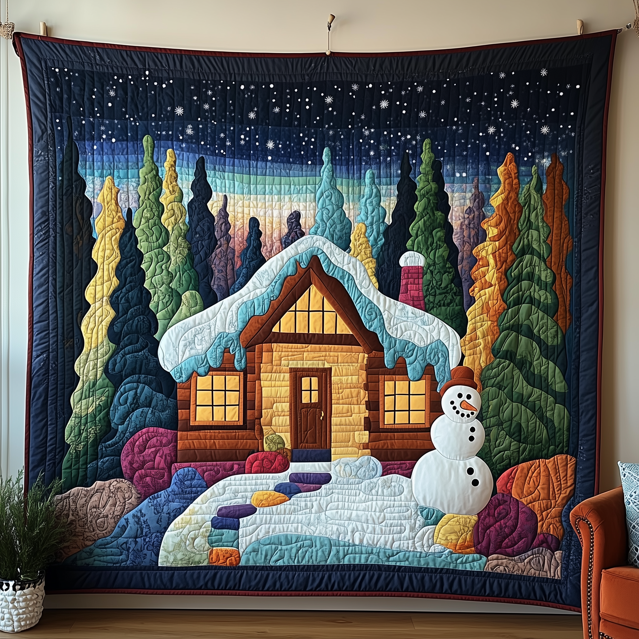 Cozy Cabin Quilted Blanket Enjoy Every Moment with a Blanket That Works Anywhere Cozy Cabin Quilted Blanket Enjoy Every Moment with a Blanket That Works Anywhere