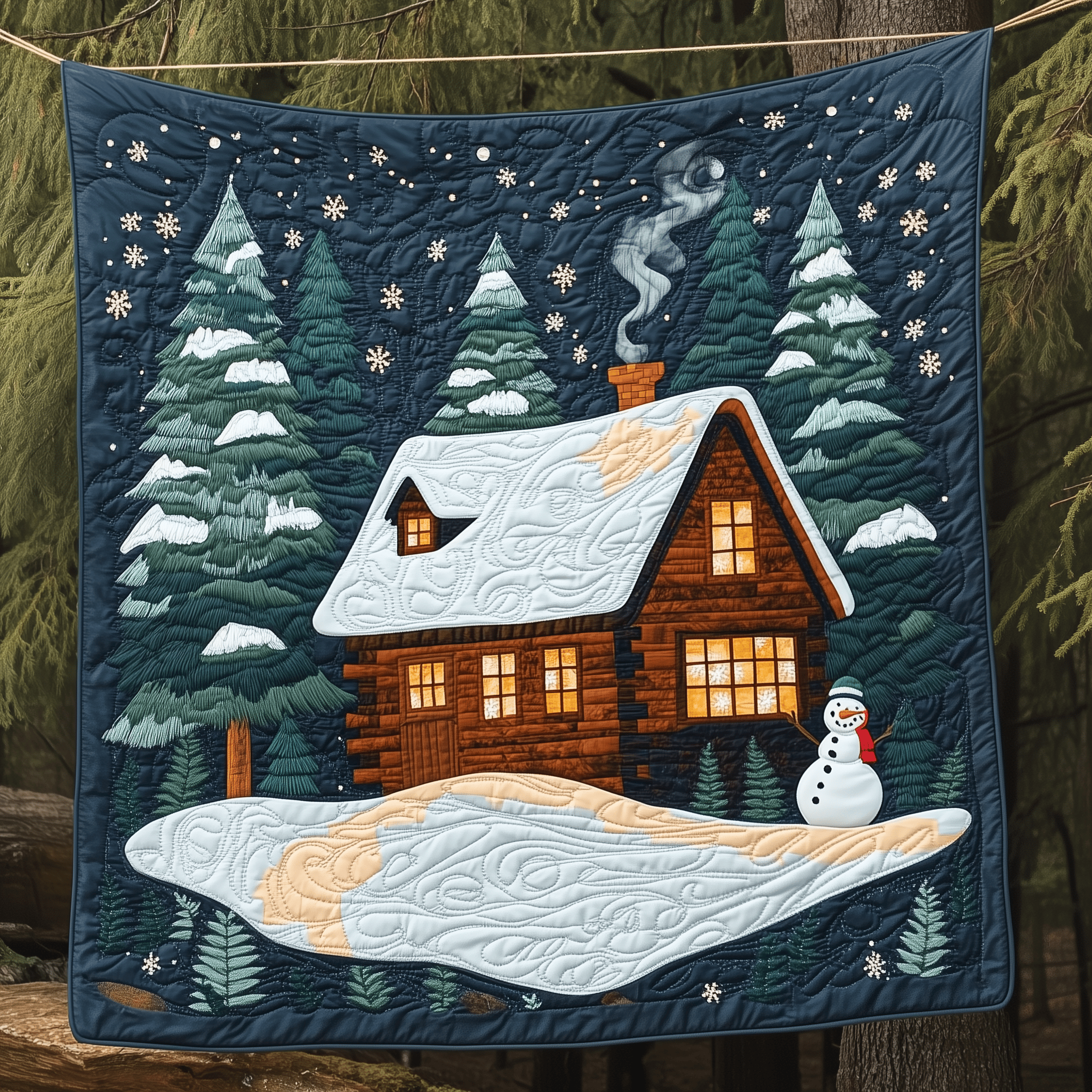 Cozy Cabin Quilted Blanket Feel At Ease with a Blanket That's Perfectly Practical Cozy Cabin Quilted Blanket Feel At Ease with a Blanket That's Perfectly Practical