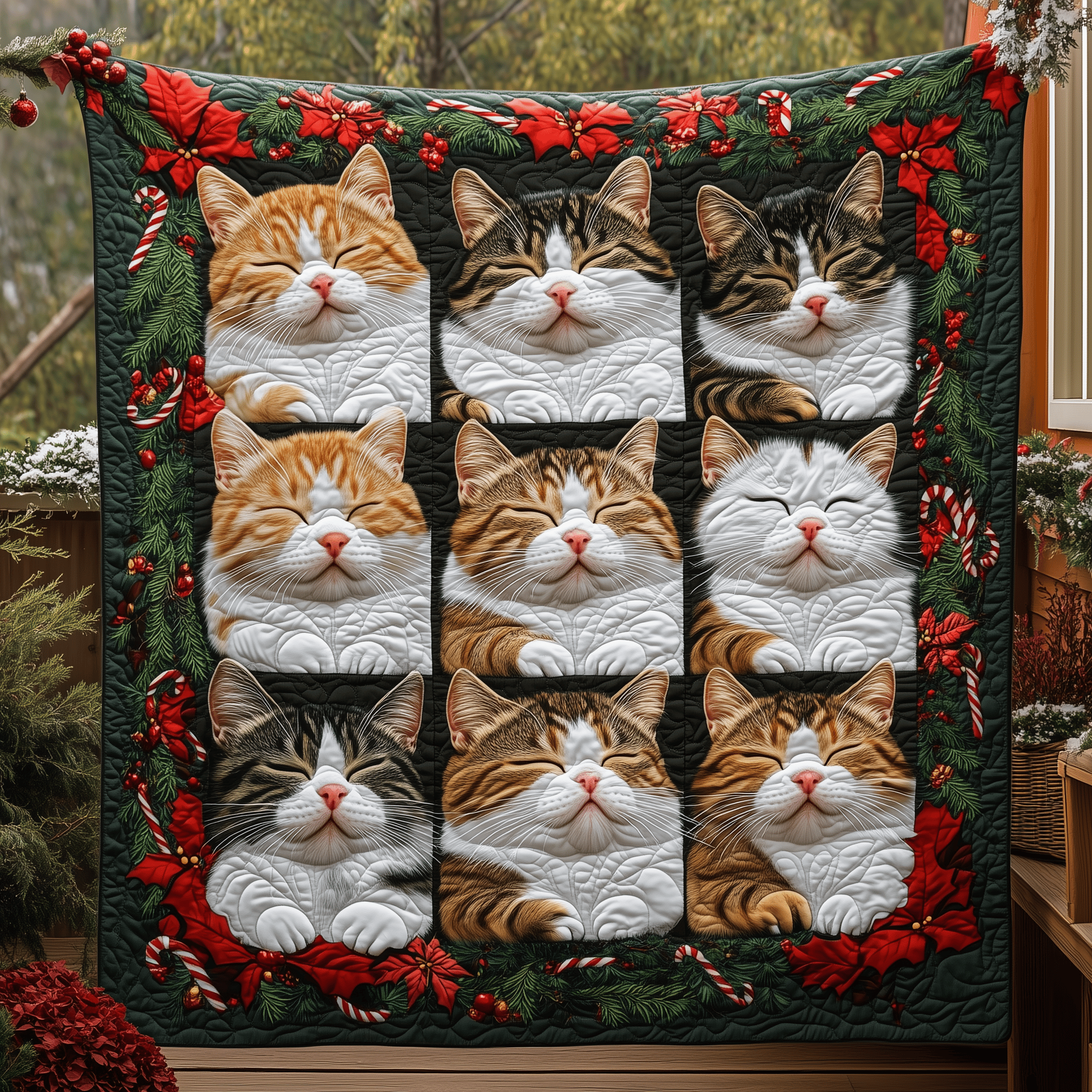 Cozy Cat Quilted Blanket Feel the Magic of Family Time with a Blanket That Fits All Cozy Cat Quilted Blanket Feel the Magic of Family Time with a Blanket That Fits All