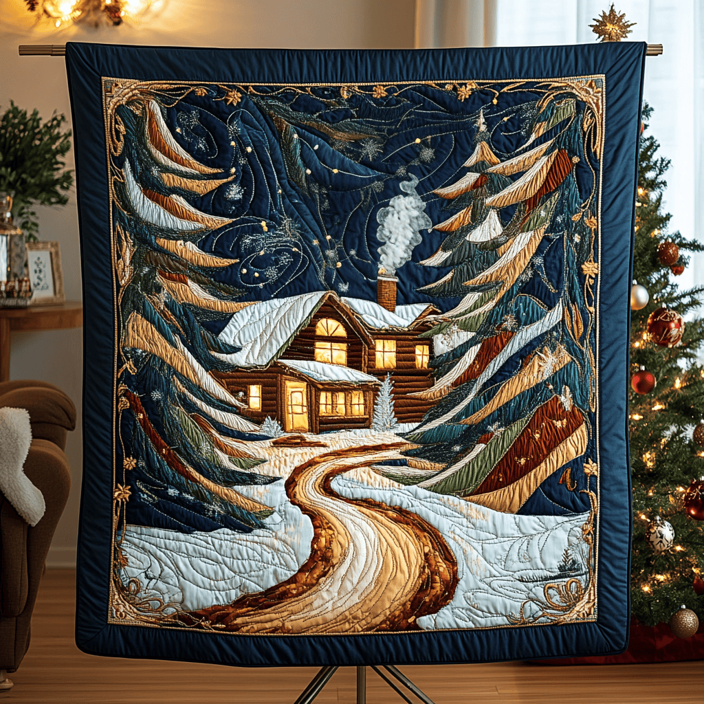 Cozy Cottage Quilted Blanket Christmas Gifts For My Wife Cozy Cottage Quilted Blanket Christmas Gifts For My Wife