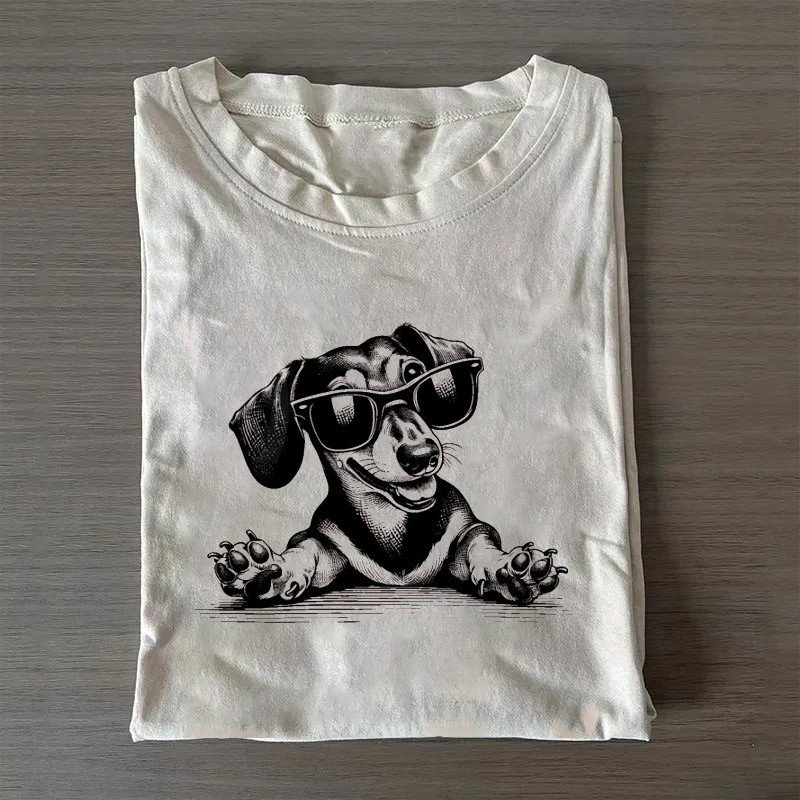 Cute Dachshund T-Shirt Wiener Dog Lovers Shirt Best Father'S Day Gifts Cute Dachshund T-Shirt Wiener Dog Lovers Shirt Best Father'S Day Gifts