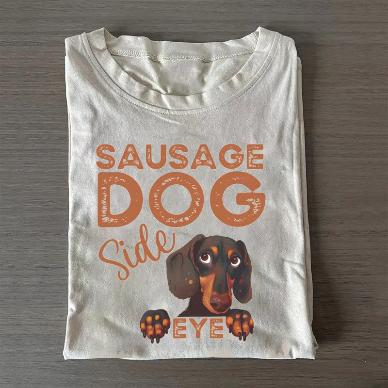 Cute Sausage Dog Side Eye T-Shirt Dachshund Lovers Cute Shirt Mothers Day Present Ideas Cute Sausage Dog Side Eye T-Shirt Dachshund Lovers Cute Shirt Mothers Day Present Ideas