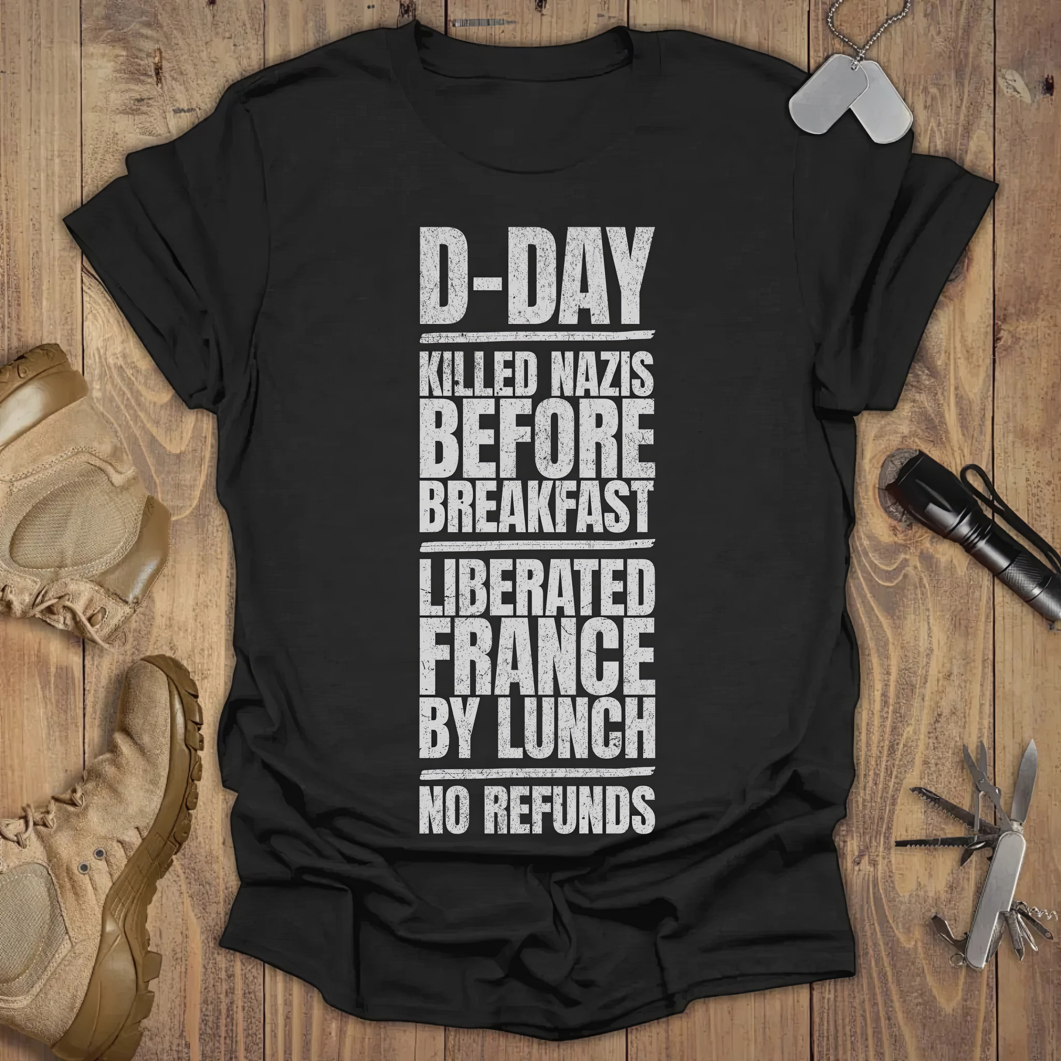 D-Day Killed Nazis Before Breakfast T-Shirt Mother's Day Delivery Gifts D-Day Killed Nazis Before Breakfast T-Shirt Mother's Day Delivery Gifts