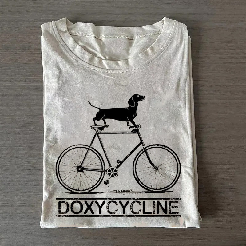 Dachshund Bicycle T-Shirt Doxycycline Cute Shirt Cute Mothers Day Gifts Dachshund Bicycle T-Shirt Doxycycline Cute Shirt Cute Mothers Day Gifts