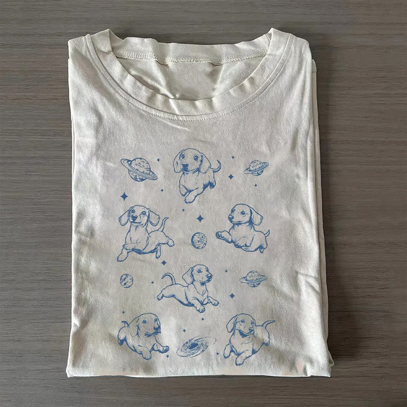 Dachshund In Space T-Shirt Cute Wiener Dog Lovers Shirt Good Mothers Day Gifts Dachshund In Space T-Shirt Cute Wiener Dog Lovers Shirt Good Mothers Day Gifts