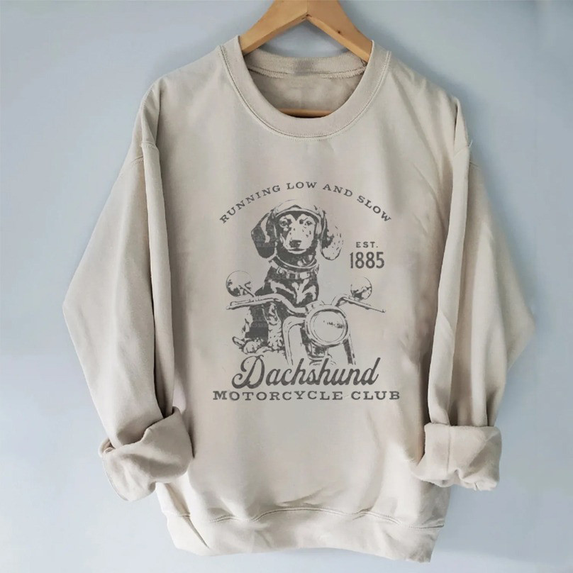 Dachshund Lovers Sweatshirt Dachshund Motorcycle Club Sweatshirt Step Dad Gifts Dachshund Lovers Sweatshirt Dachshund Motorcycle Club Sweatshirt Step Dad Gifts