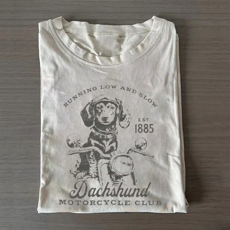 Dachshund Lovers T-Shirt Dachshund Motorcycle Club Shirt Cool Mothers Day Gifts Dachshund Lovers T-Shirt Dachshund Motorcycle Club Shirt Cool Mothers Day Gifts
