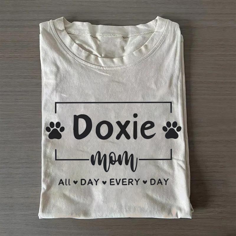 Dachshund T-Shirt Doxie Mom All Day Every Day Shirt Sentimental Gifts For Mom Dachshund T-Shirt Doxie Mom All Day Every Day Shirt Sentimental Gifts For Mom