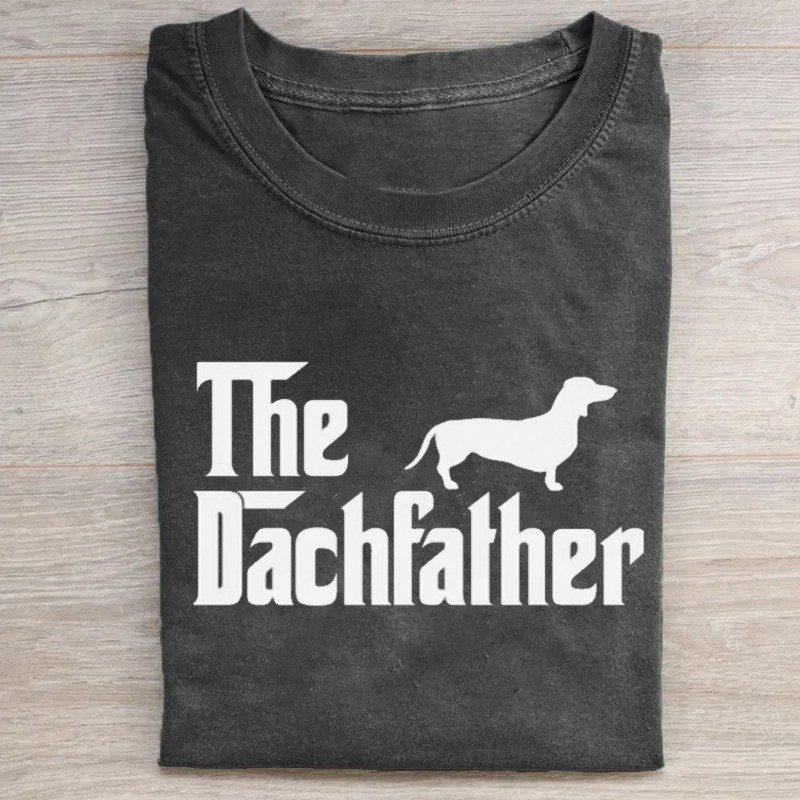 Dachshund T-Shirt The Dachfather Shirt Father'S Day Gifts For Husband Dachshund T-Shirt The Dachfather Shirt Father'S Day Gifts For Husband