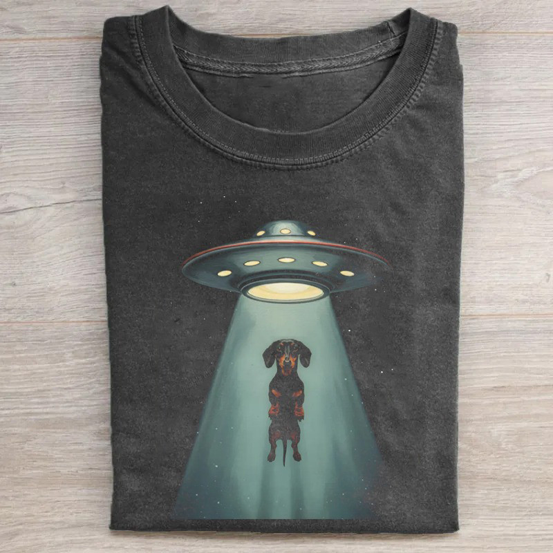 Dachshund Ufo T-Shirt Sausage Dog Lovers Shirt Best Gifts For New Moms Dachshund Ufo T-Shirt Sausage Dog Lovers Shirt Best Gifts For New Moms