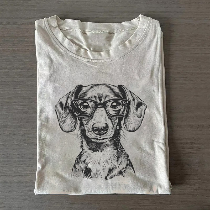 Dachshund Wears Glasses T-Shirt Wiener Dog Lovers Shirt Great Mother'S Day Gifts Dachshund Wears Glasses T-Shirt Wiener Dog Lovers Shirt Great Mother'S Day Gifts