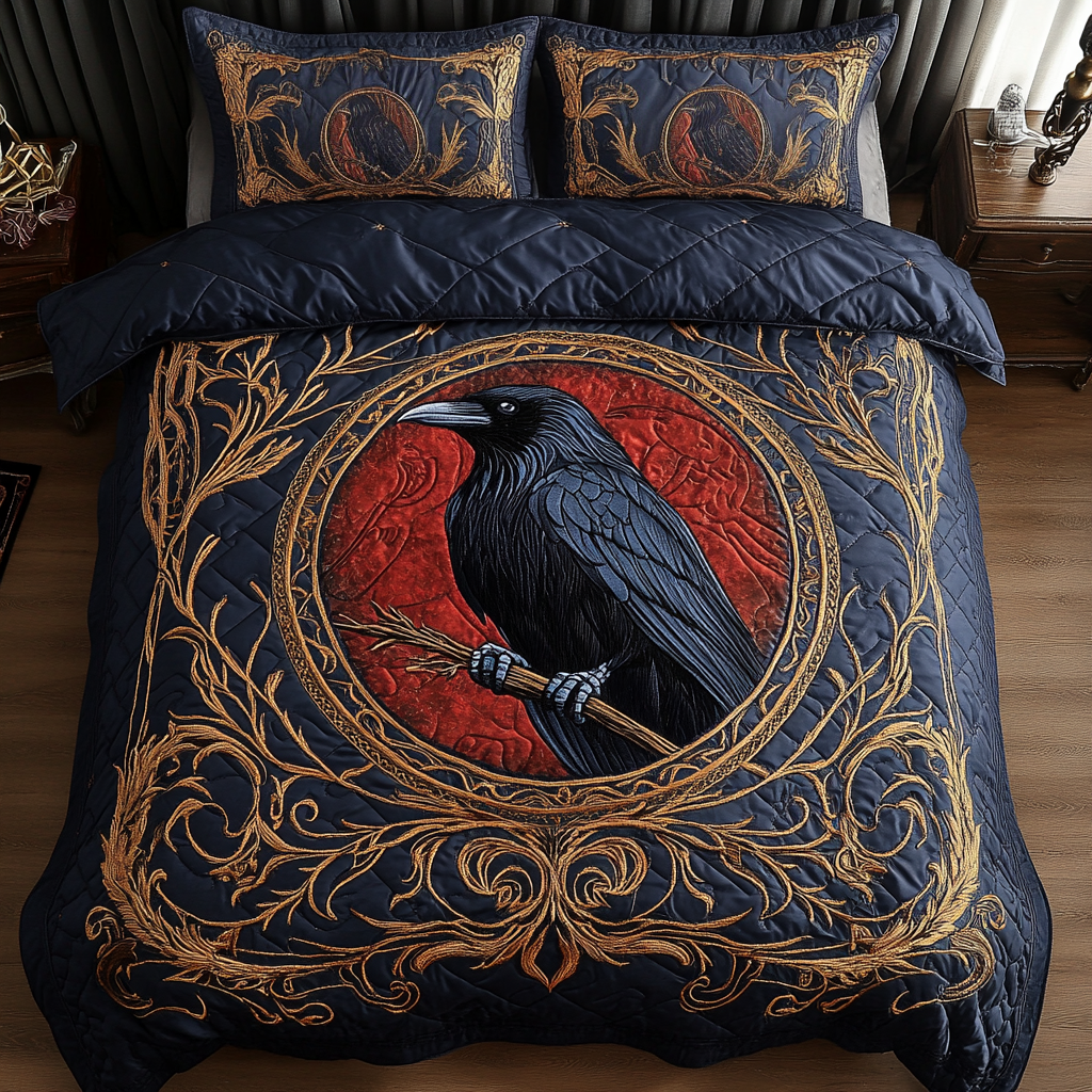 Dark Watcher Quilted Bedding Set Employee Christmas Gift Ideas 2024 Dark Watcher Quilted Bedding Set Employee Christmas Gift Ideas 2024