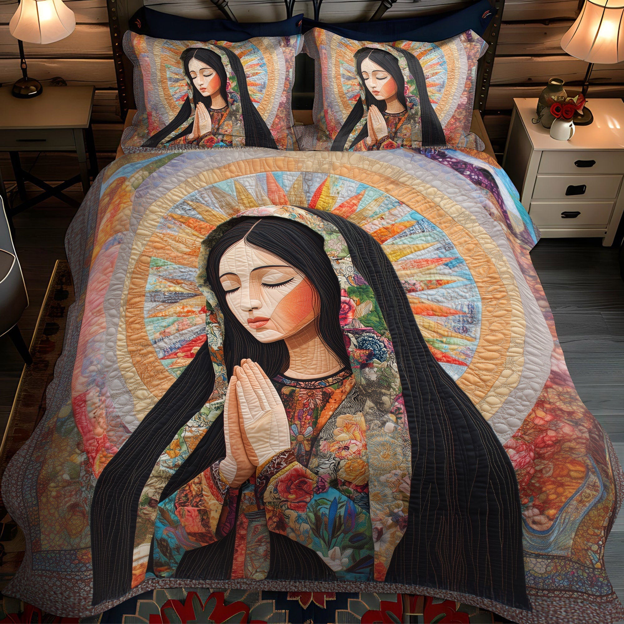 Divine Radiance Quilted Bedding Set Christmas Gift Ideas For Mom Divine Radiance Quilted Bedding Set Christmas Gift Ideas For Mom