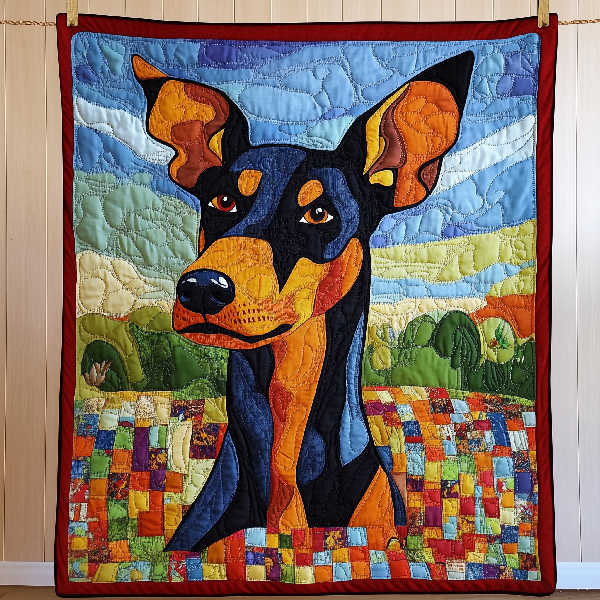 Doberman Quilted Blanket Experience True Personal Comfort with Our Blanket Doberman Quilted Blanket Experience True Personal Comfort with Our Blanket