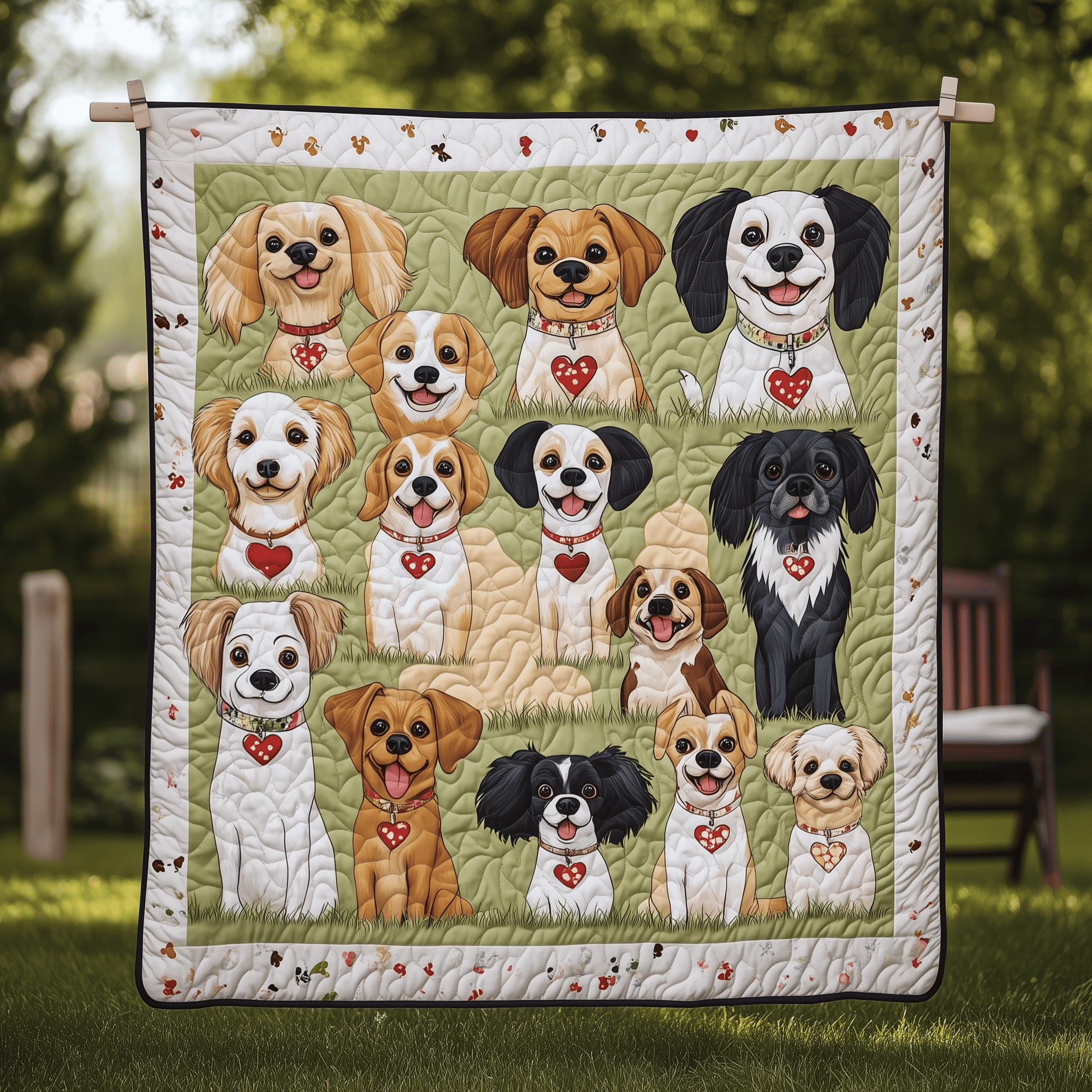 Dog Friend Quilted Blanket A Blanket That Makes Family Nights Extra Special Dog Friend Quilted Blanket A Blanket That Makes Family Nights Extra Special
