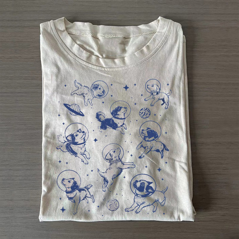 Dogs In Space T-Shirt Dog Lovers Cute Shirt Meaningful Father'S Day Gifts Dogs In Space T-Shirt Dog Lovers Cute Shirt Meaningful Father'S Day Gifts
