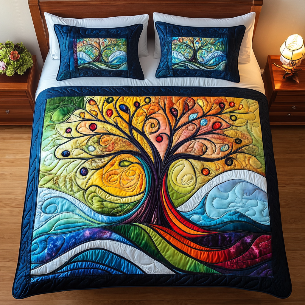 Dreamscape Grove Quilted Bedding Set Gifts For Gardeners Who Have Everything Dreamscape Grove Quilted Bedding Set Gifts For Gardeners Who Have Everything