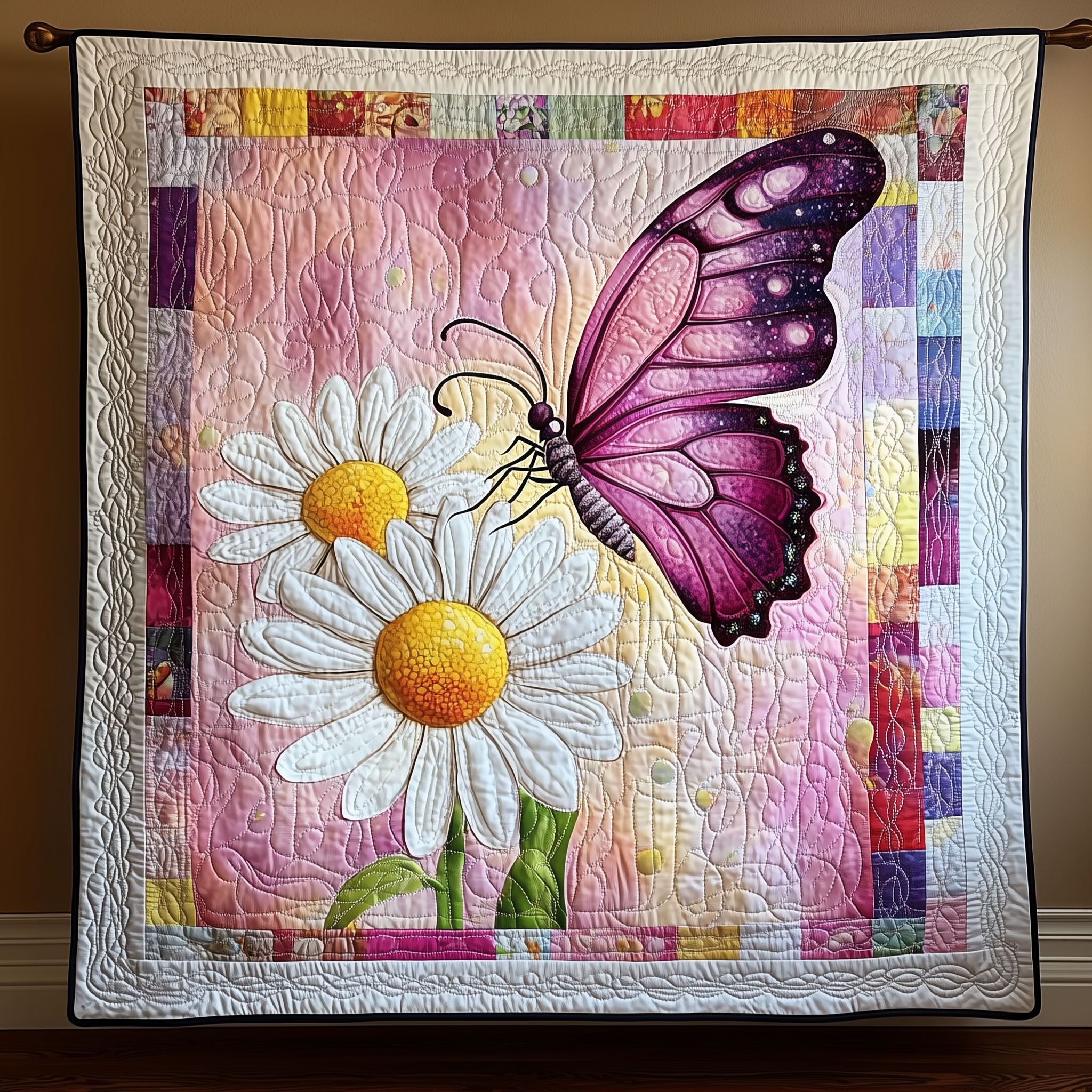 Dreamy Butterfly Quilted Blanket Feel the Heart of Home with a Blanket That Embraces All Dreamy Butterfly Quilted Blanket Feel the Heart of Home with a Blanket That Embraces All
