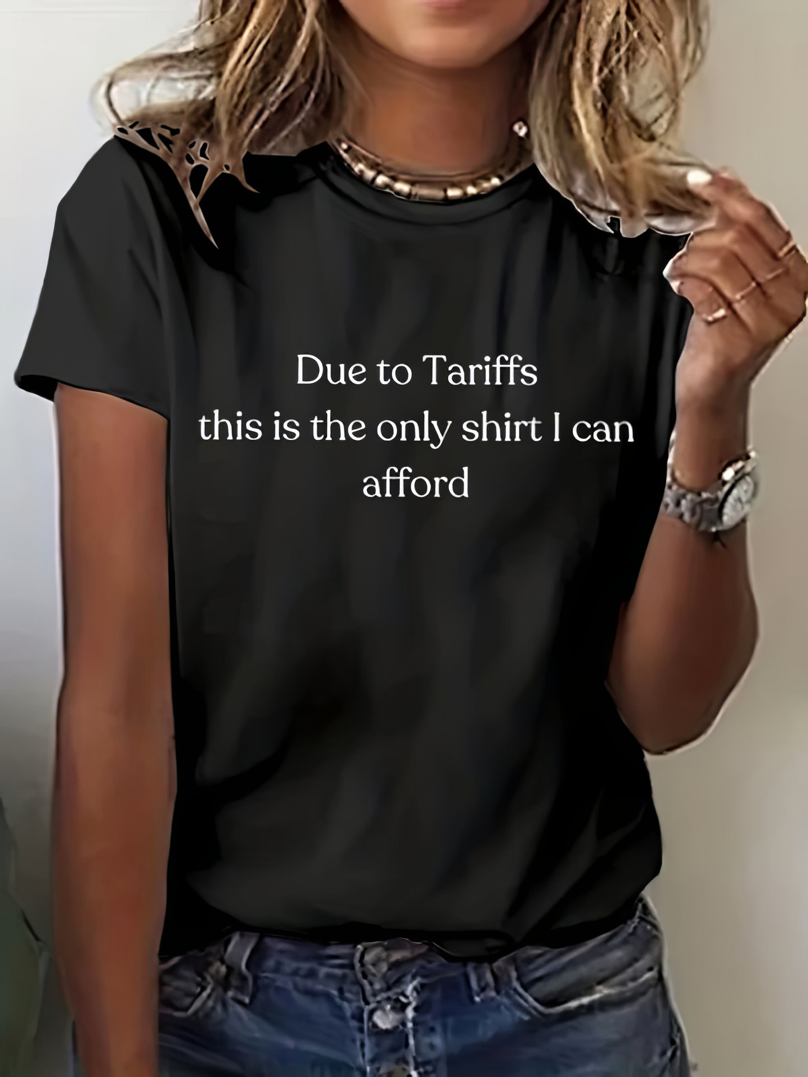 Due To Tariff This Is The Only Shirt Funny Tariff T-Shirt Gifts For Sister Due To Tariff This Is The Only Shirt Funny Tariff T-Shirt Gifts For Sister