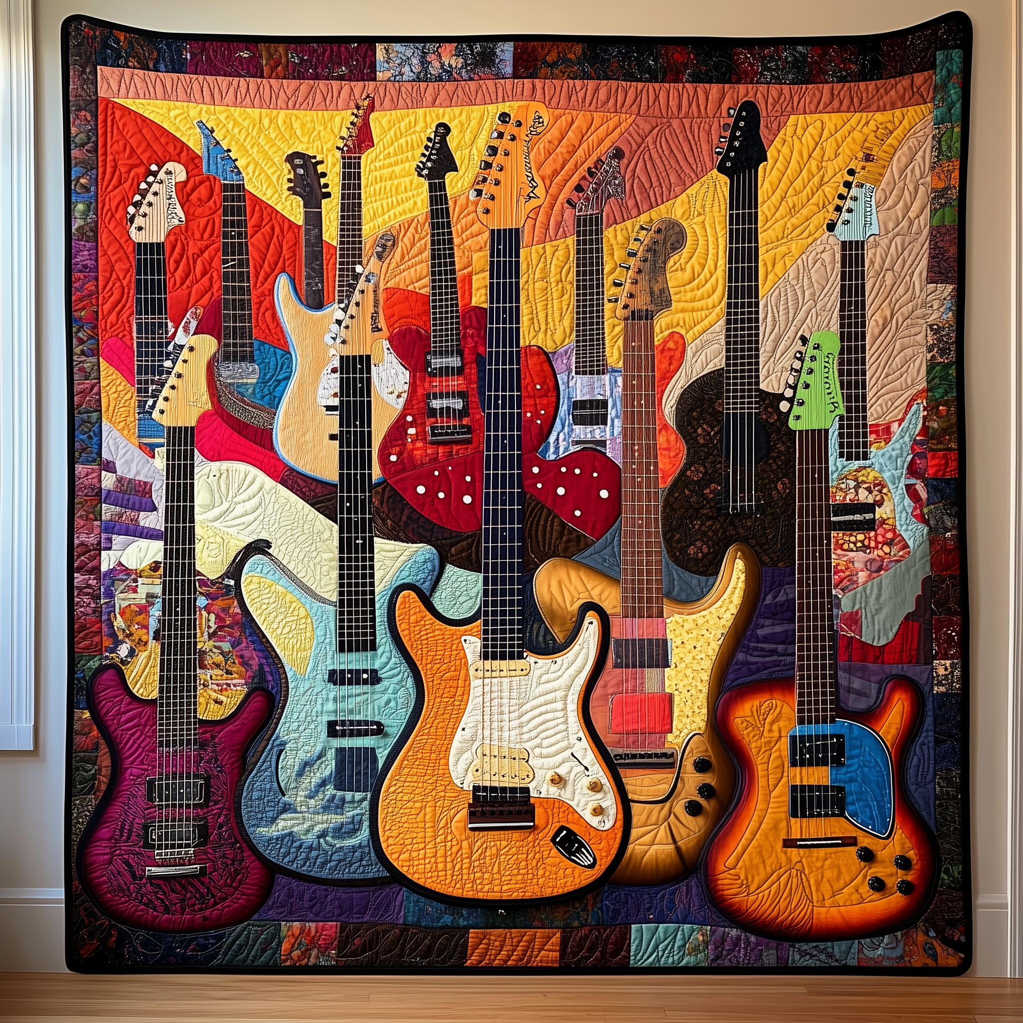 Echoes in Color Quilted Blanket Feel the Comfort of Home, Wherever You Go Echoes in Color Quilted Blanket Feel the Comfort of Home, Wherever You Go