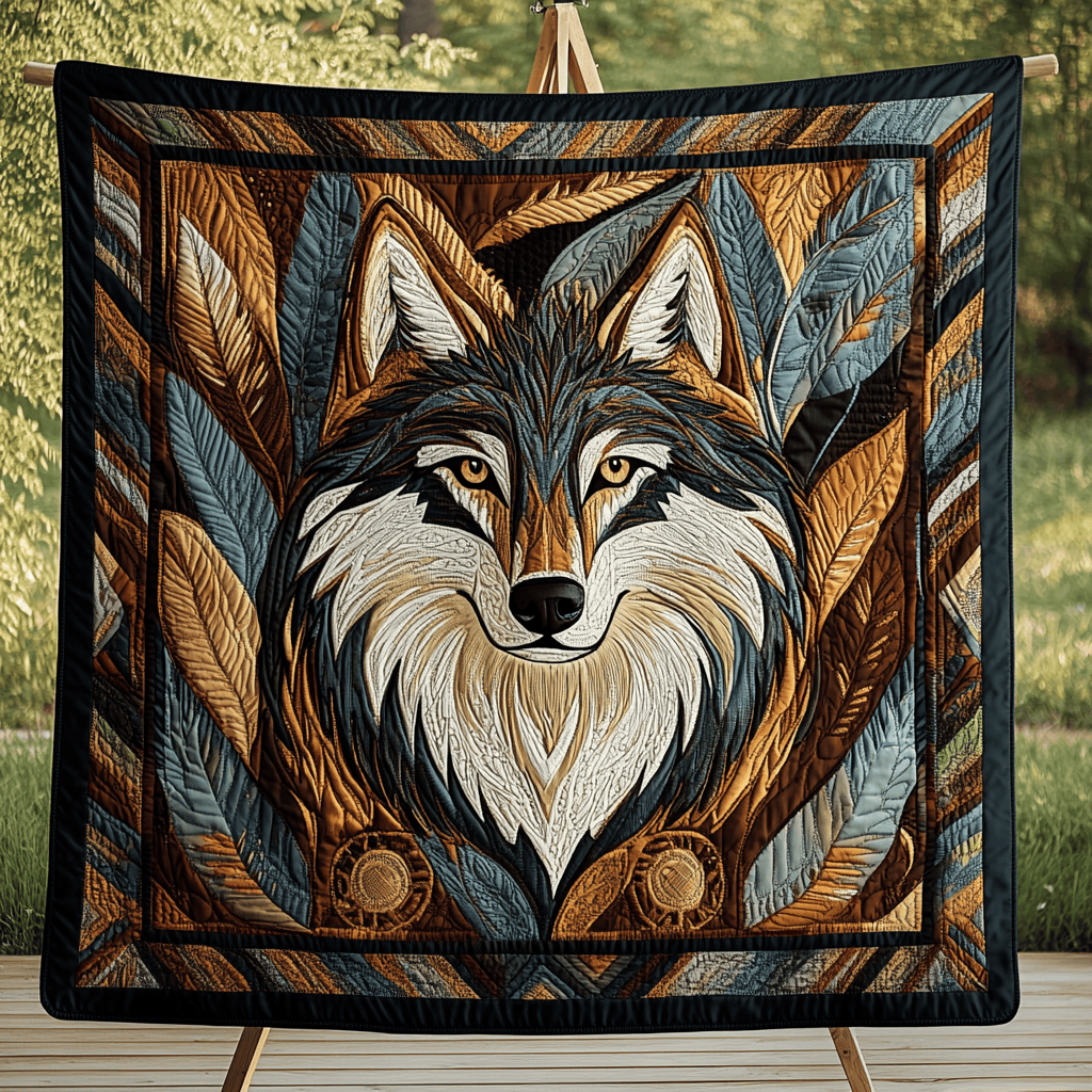 Echoing Wilderness Quilted Blanket Native American Gifts Online Echoing Wilderness Quilted Blanket Native American Gifts Online