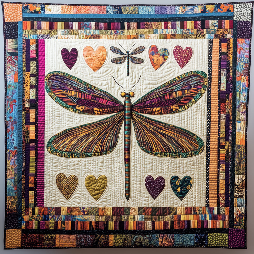 Elegant Dragonfly Quilted Blanket Feel the Joy of Togetherness with Our Cozy Blanket Elegant Dragonfly Quilted Blanket Feel the Joy of Togetherness with Our Cozy Blanket