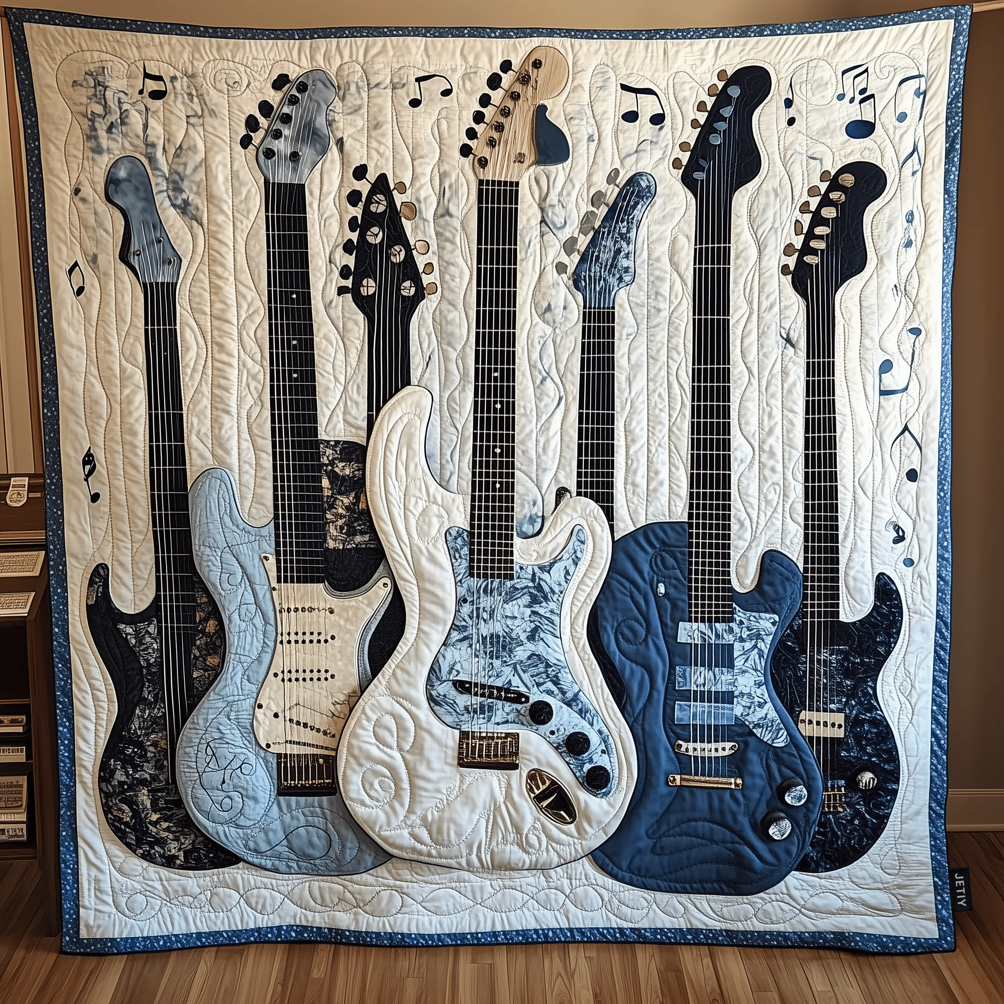 Elegant Guitar Quilted Blanket Experience True Personal Comfort with Our Blanket Elegant Guitar Quilted Blanket Experience True Personal Comfort with Our Blanket