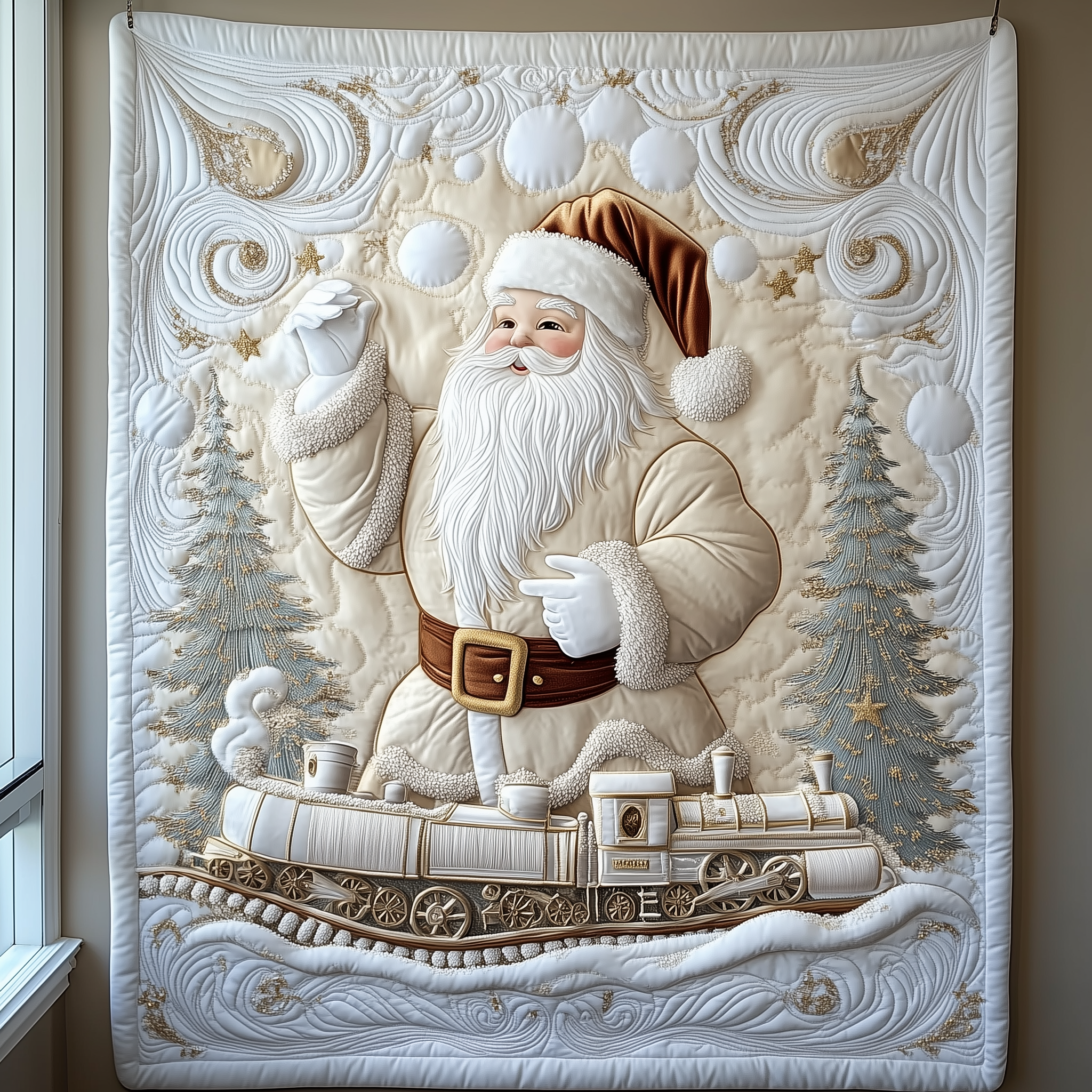 Elegant White Santa Claus Quilted Blanket Unique Throw Blanket Secret Santa Website Elegant White Santa Claus Quilted Blanket Unique Throw Blanket Secret Santa Website