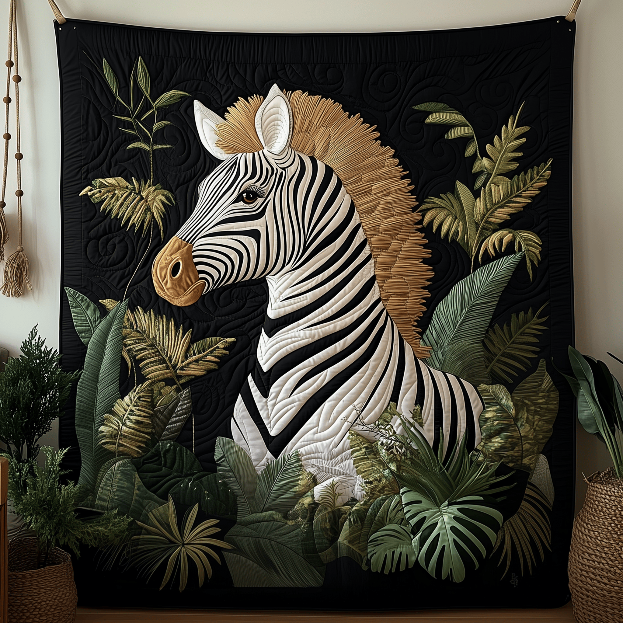 Elegant Zebra Quilted Blanket Feel Ready for Adventure with a Blanket That Travels Well Elegant Zebra Quilted Blanket Feel Ready for Adventure with a Blanket That Travels Well