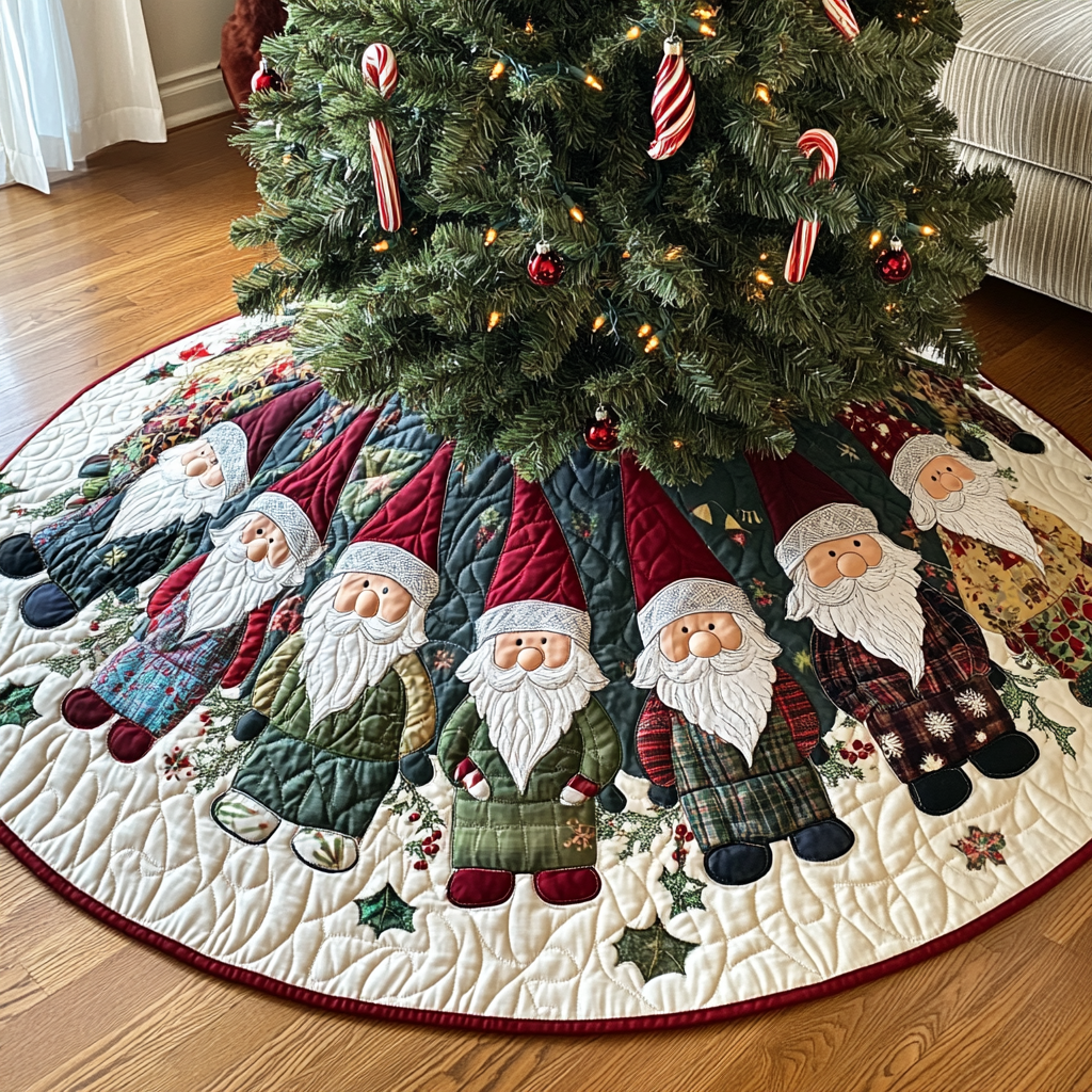 Elf Magic Christmas Quilted Tree Skirt Create Holiday Memories with a Safe and Chic Tree Skirt Elf Magic Christmas Quilted Tree Skirt Create Holiday Memories with a Safe and Chic Tree Skirt