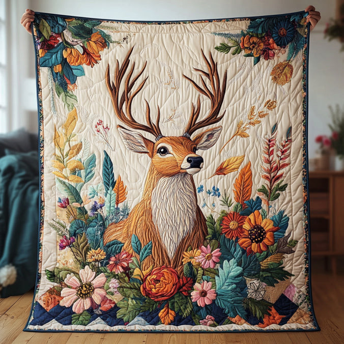 Enchanted Forest Quilted Blanket Feel At Ease with a Blanket That's Perfectly Practical Enchanted Forest Quilted Blanket Feel At Ease with a Blanket That's Perfectly Practical