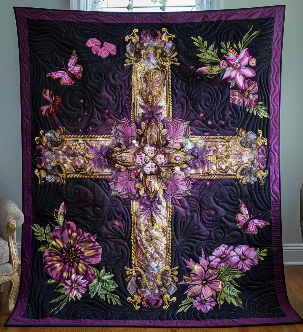 Ethereal Flutter Quilted Blanket Butterfly Theme Gifts Ethereal Flutter Quilted Blanket Butterfly Theme Gifts