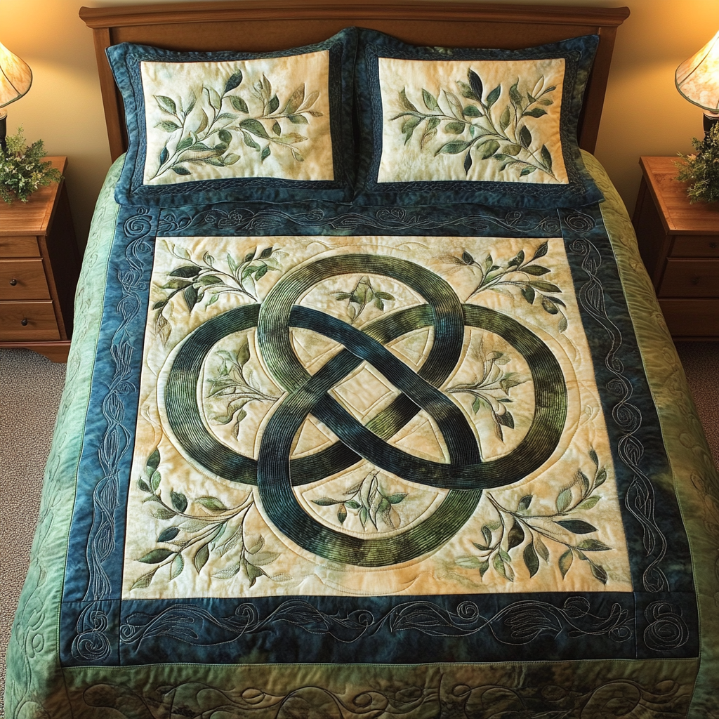 Ethereal Forest Quilted Bedding Set Gifts For Garden Lovers Ethereal Forest Quilted Bedding Set Gifts For Garden Lovers