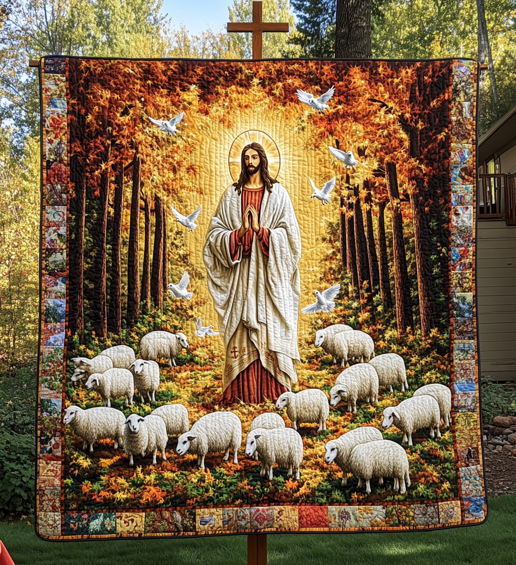 Faith In God Light Of Jesus Quilted Blanket Celebrate Your Individuality with a Blanket That Speaks to You Faith In God Light Of Jesus Quilted Blanket Celebrate Your Individuality with a Blanket That Speaks to You