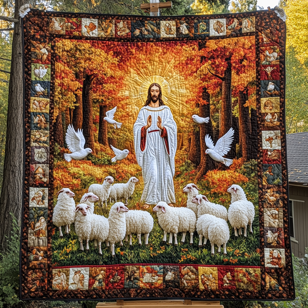 Faith In God Light Of Jesus Quilted Blanket Feel the Power of Personalized Comfort with Our Blanket Faith In God Light Of Jesus Quilted Blanket Feel the Power of Personalized Comfort with Our Blanket