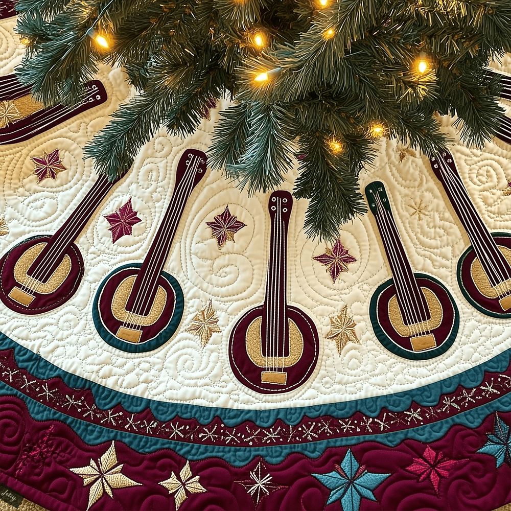 Festive Banjo Quilted Tree Skirt Keep Your Loved Ones Safe with the Perfect Tree Skirt Festive Banjo Quilted Tree Skirt Keep Your Loved Ones Safe with the Perfect Tree Skirt