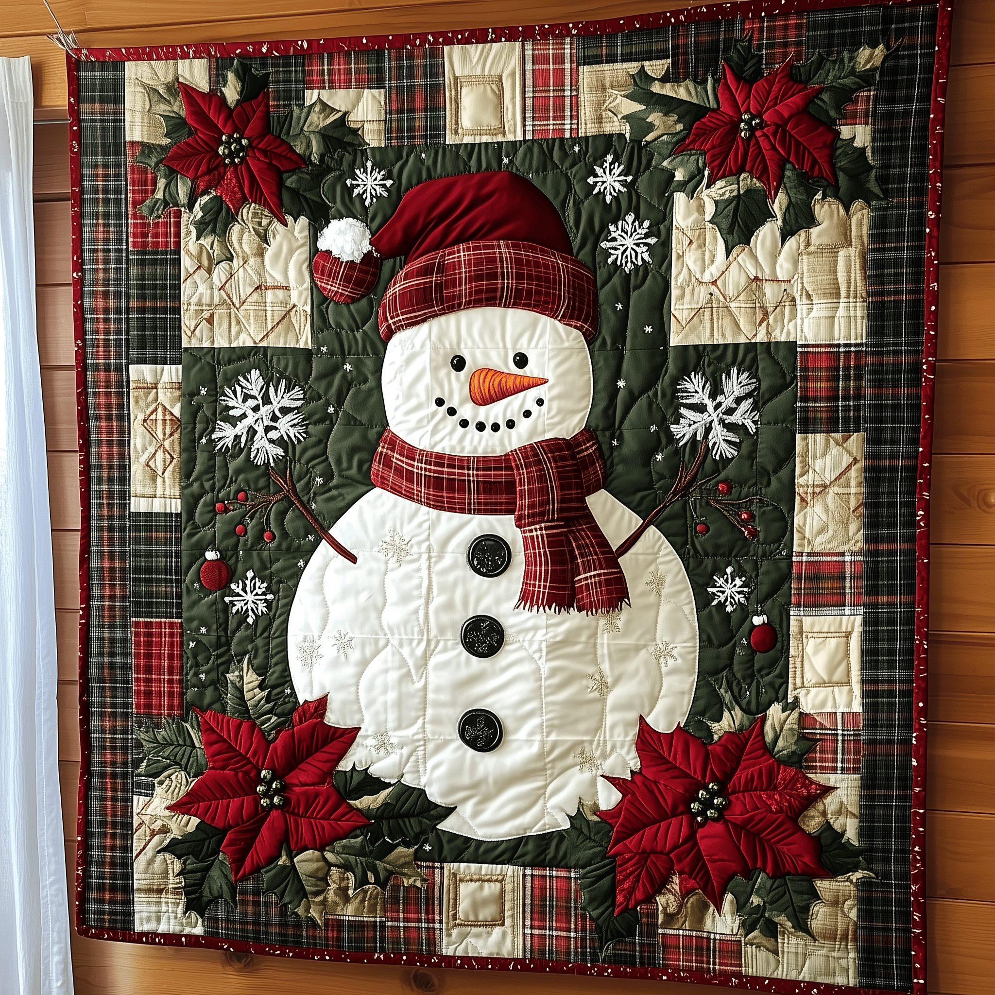 Festive Snowman Quilted Blanket Feel the Magic of Family Time with a Blanket That Fits All Festive Snowman Quilted Blanket Feel the Magic of Family Time with a Blanket That Fits All