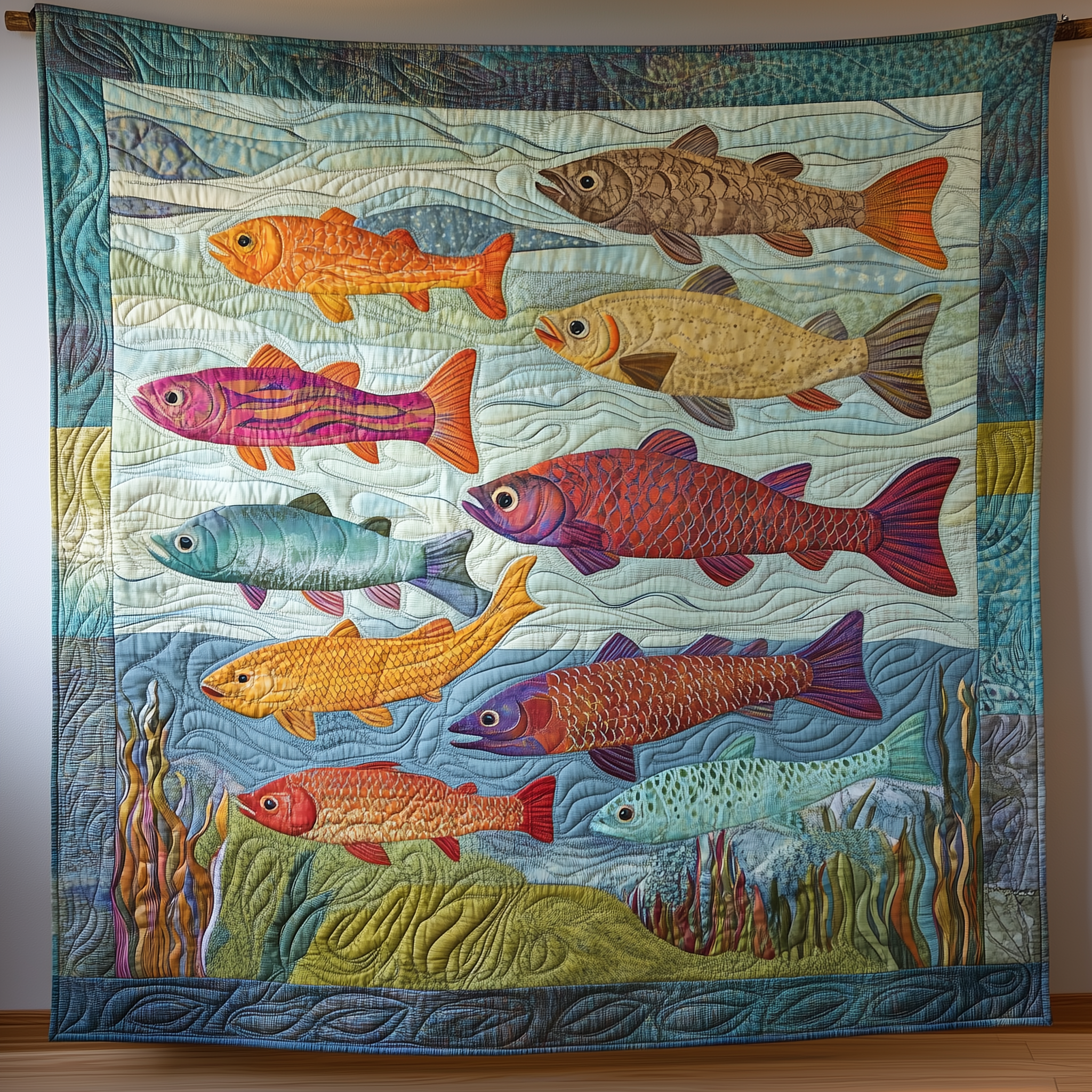 Fishing Quilted Blanket Feel the Joy of Togetherness with Our Cozy Blanket Fishing Quilted Blanket Feel the Joy of Togetherness with Our Cozy Blanket