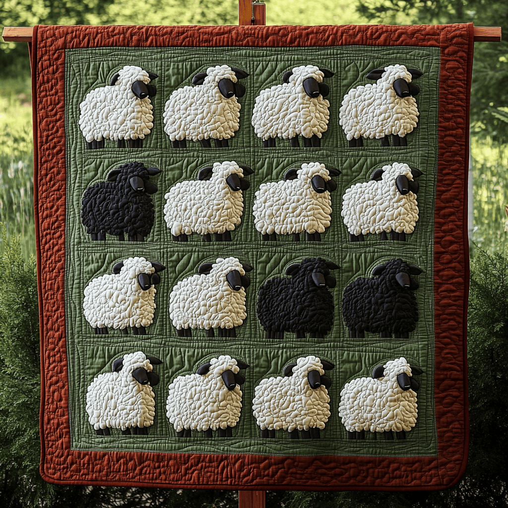 Fleece And Fields Quilted Blanket Sheep Inspired Gifts Fleece And Fields Quilted Blanket Sheep Inspired Gifts