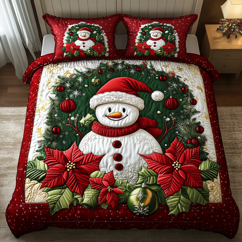 Frosted Joy Quilted Bedding Set Best Stocking Stuffers For Men Frosted Joy Quilted Bedding Set Best Stocking Stuffers For Men
