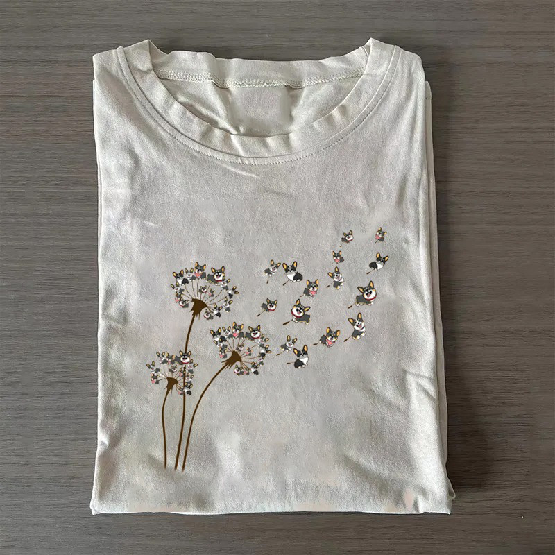 Funny Corgi Flower T-Shirt Corgi Lovers Funny Shirt Mother'S Day Gift Ideas For Wife Funny Corgi Flower T-Shirt Corgi Lovers Funny Shirt Mother'S Day Gift Ideas For Wife