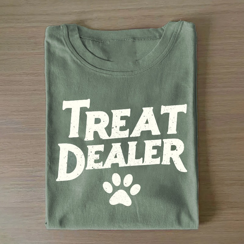 Funny Dog Lover T-Shirt Treat Dealer Paw Shirt Cute Mothers Day Gifts Funny Dog Lover T-Shirt Treat Dealer Paw Shirt Cute Mothers Day Gifts