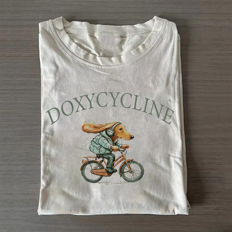 Funny Gift For Dachshund Lover T-Shirt Doxycycline Shirt Bonus Dad Gifts Funny Gift For Dachshund Lover T-Shirt Doxycycline Shirt Bonus Dad Gifts