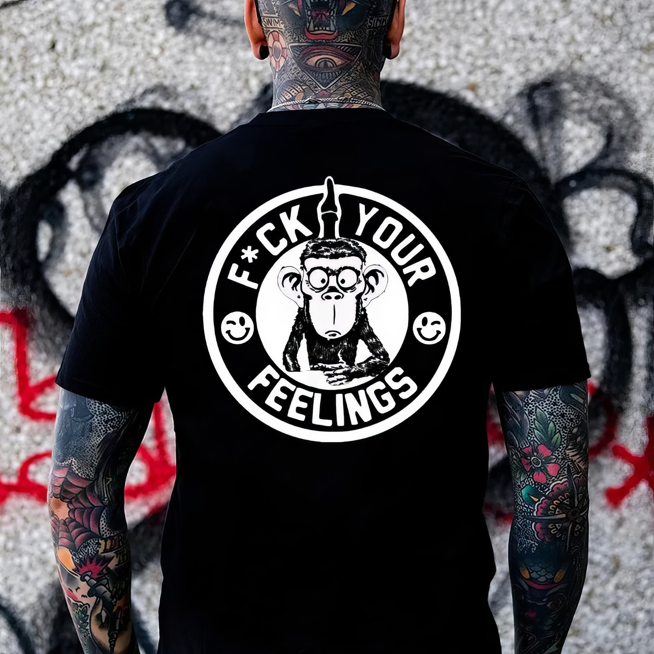 Funny Monkey Fck Your Feelings T-Shirt Gifts For Dad Who Wants Nothing Funny Monkey Fck Your Feelings T-Shirt Gifts For Dad Who Wants Nothing