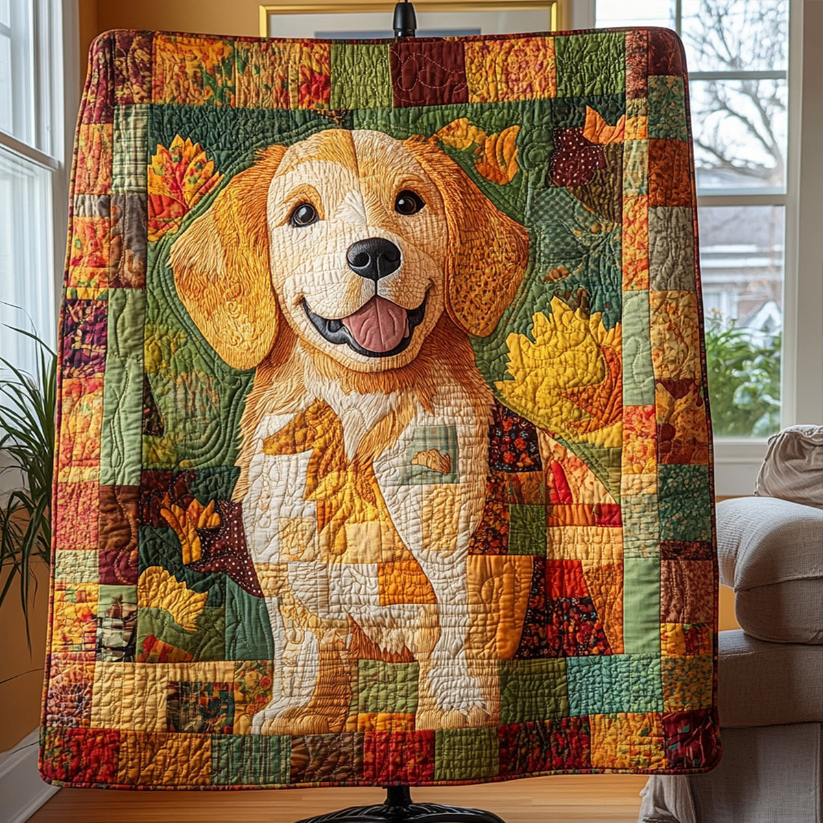 Furry Warmth Quilted Blanket Gift Ideas For Golden Retriever Lovers Furry Warmth Quilted Blanket Gift Ideas For Golden Retriever Lovers