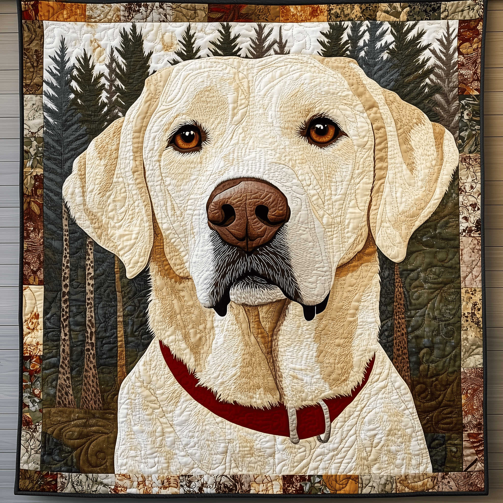 Gazing Upon Life Labrador Retriever Quilted Blanket Feel the Magic of Family Time with a Blanket That Fits All Gazing Upon Life Labrador Retriever Quilted Blanket Feel the Magic of Family Time with a Blanket That Fits All