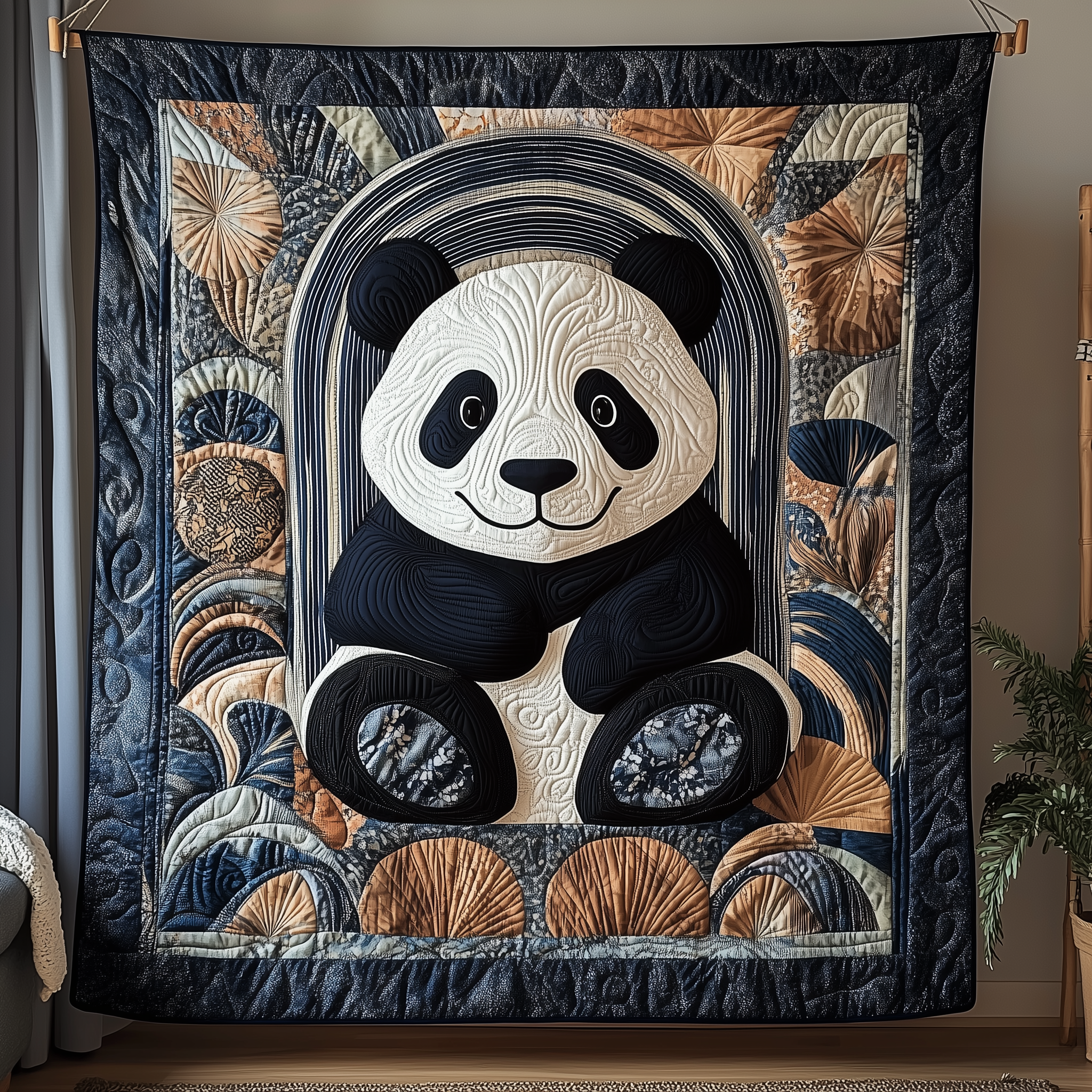 Gentle Panda Moment Quilted Blanket Throw Blankets For Couch First Mothers Day Gift Ideas Gentle Panda Moment Quilted Blanket Throw Blankets For Couch First Mothers Day Gift Ideas